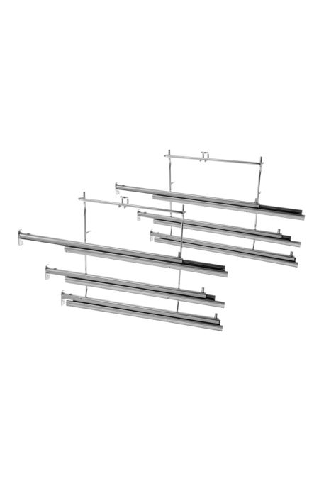 Vollauszug 3-fach 4/3, Paar, für pyrolyse (Plasmabeschichtet), Max. 15 kg 17001816 17001816-3