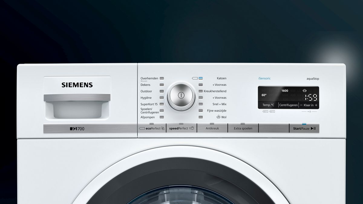 iQ700 Wasmachine, voorlader 8 kg 1600 rpm WM16W461NL WM16W461NL-6