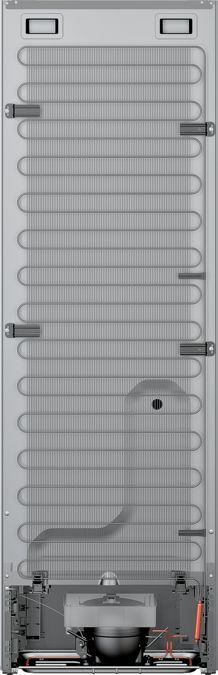 iQ500 Freistehende Kühl-Gefrier-Kombination mit Gefrierbereich unten 187 x 60 cm Gebürsteter Stahl mit antiFingerprint KG36NHI32 KG36NHI32-10
