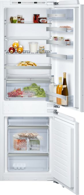 N 70 Built-in fridge-freezer with freezer at bottom 177.2 x 55.8 cm flat hinge KI6863FE0G KI6863FE0G-1