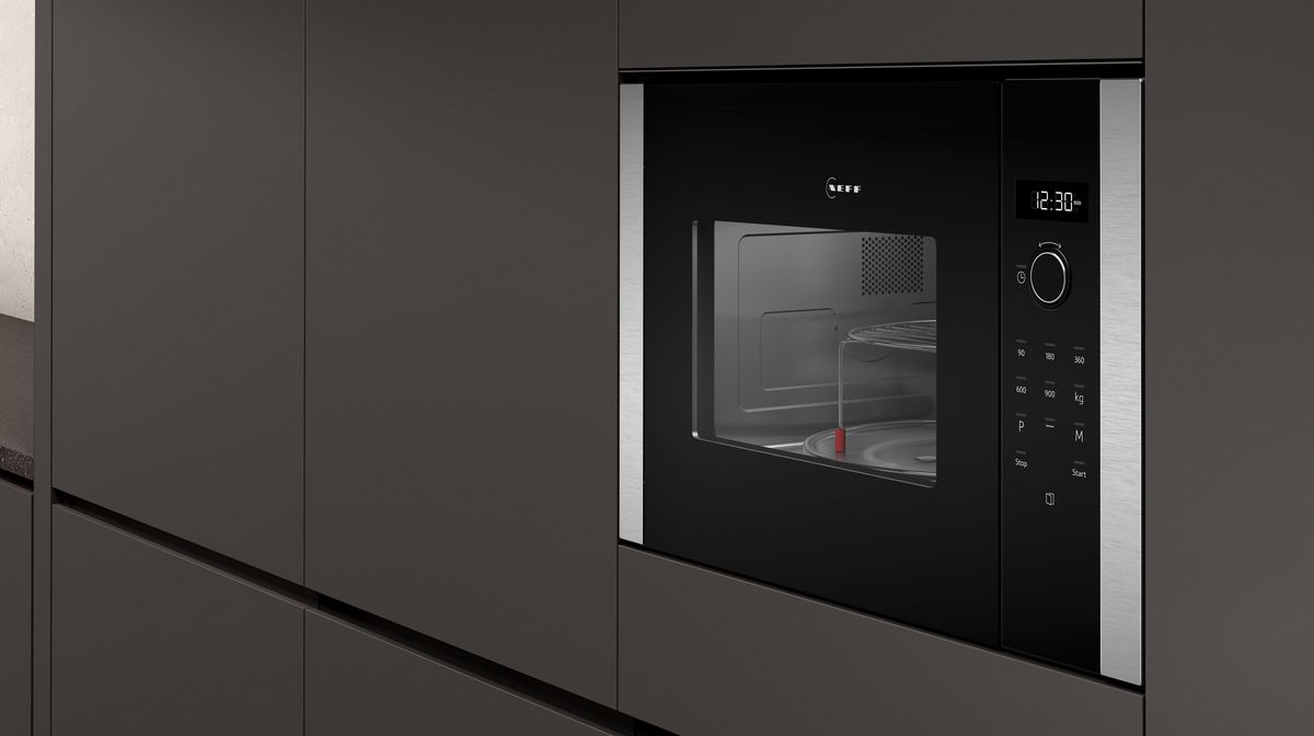 N 50 Built-in microwave oven 59 x 38 cm Black HLAGD53N0B HLAGD53N0B-2