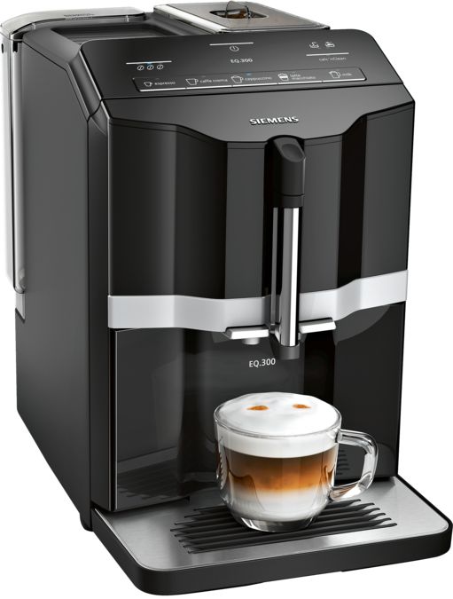 Kaffeevollautomat EQ.300 Schwarz TI351509DE TI351509DE-1