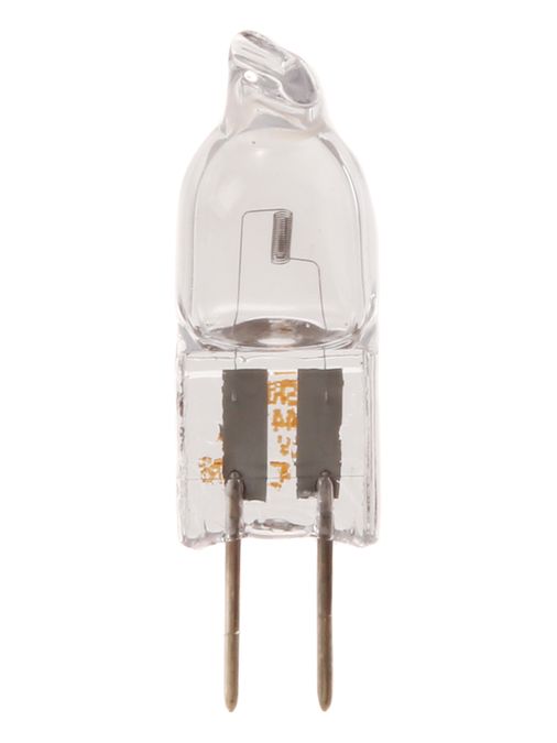 Halogen Lamp 10W, 12V, Pin-/Plugsocket G4, 400°C oven temperature resistant 752°F Backofentemperaturfest 00157311 00157311-2