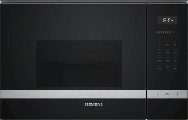 SIEMENS BF525LMS0 Einbau Mikrowelle Siemens BF525LMS0 iQ500 Einbau Mikrowelle, 800 W, 20l
