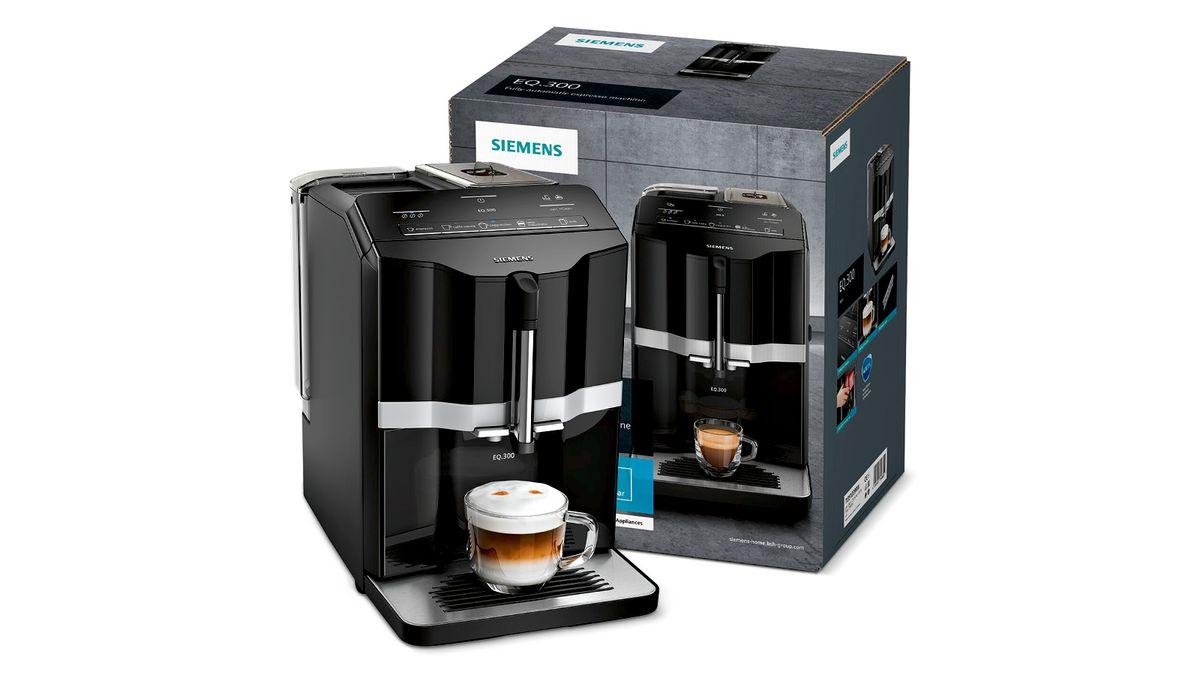 Tam Otomatik Kahve Makinesi EQ.300 Siyah TI351209RW TI351209RW-10