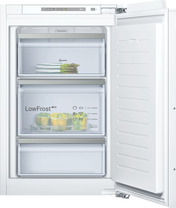 N 70 Built-in freezer 87.4 x 55.8 cm soft close flat hinge GI1216DE0 GI1216DE0-1