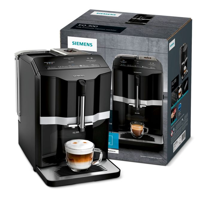 Kaffeevollautomat EQ.300 Schwarz TI351509DE TI351509DE-3