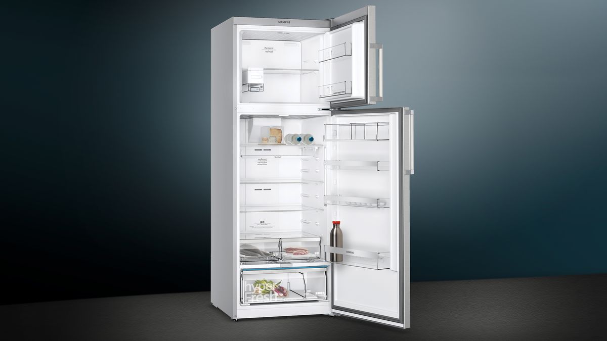 iQ500 Üstten Donduruculu Buzdolabı 193 x 70 cm Kolay temizlenebilir Inox KD56NAIF0N KD56NAIF0N-2