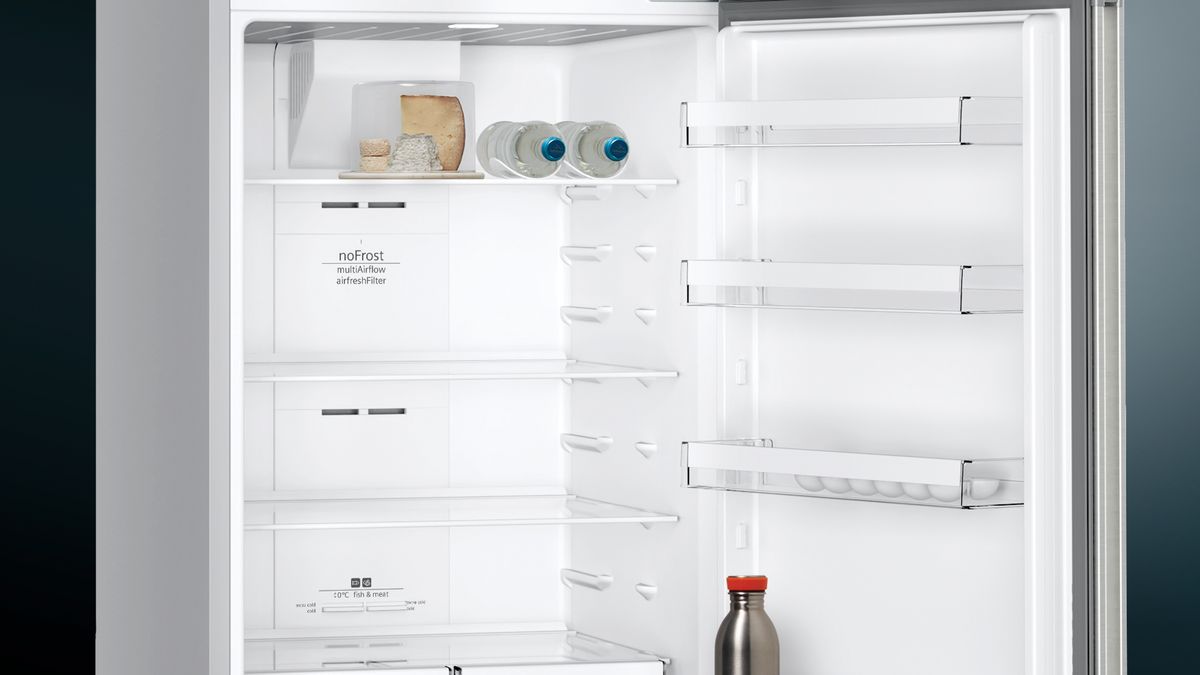 iQ300 Üstten Donduruculu Buzdolabı 193 x 70 cm Kolay temizlenebilir Inox KD56NXIF0N KD56NXIF0N-5