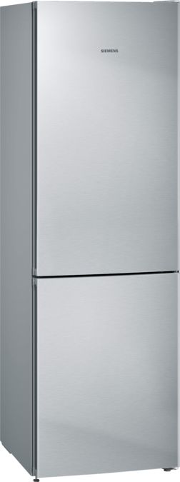 iQ300 free-standing fridge-freezer with freezer at bottom 186 x 60 cm Brushed steel anti-fingerprint KG36NVI37K KG36NVI37K-1