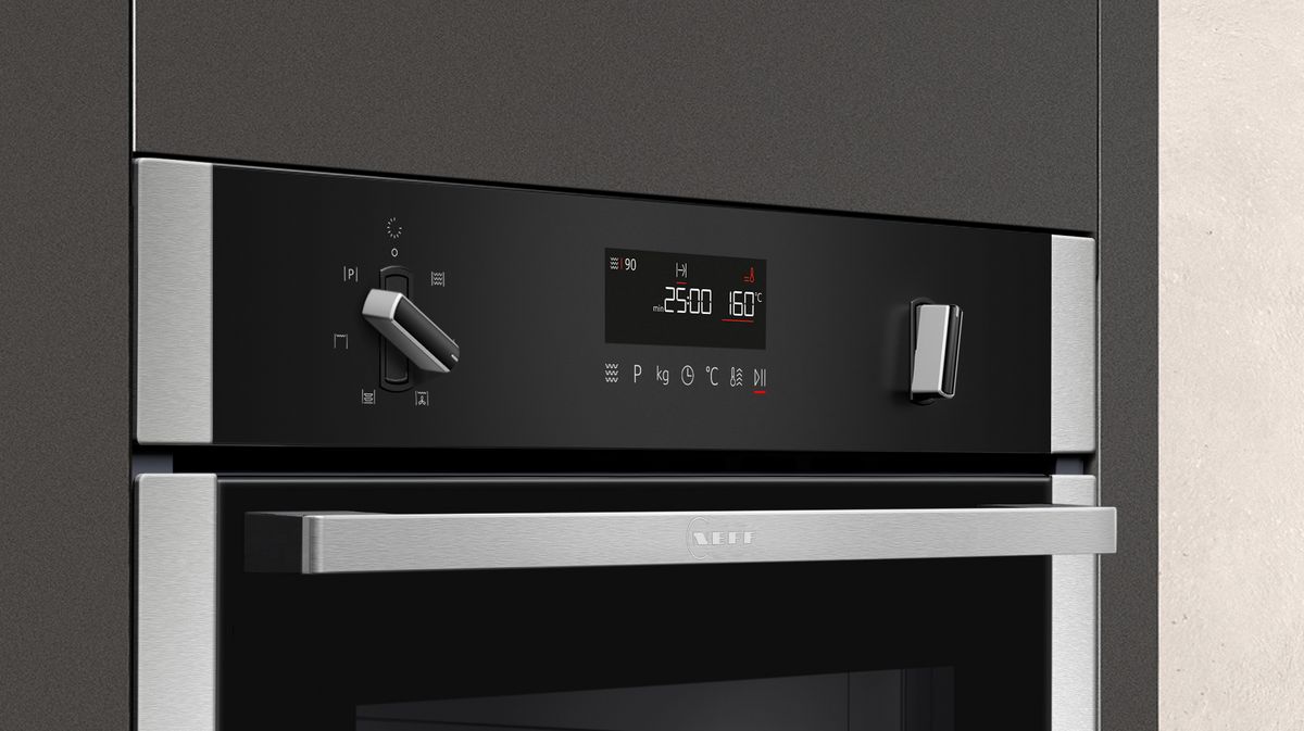 N 50 Built-in microwave oven with hot air 60 x 45 cm Stainless steel C1AMG84N0B C1AMG84N0B-2