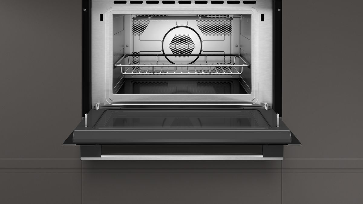 N 50 Built-in microwave oven with hot air 60 x 45 cm Stainless steel C1AMG84N0B C1AMG84N0B-3