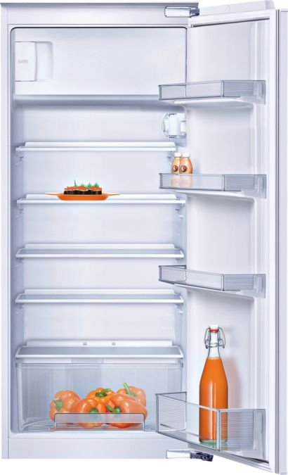 N 30 Einbau-Kühlschrank mit Gefrierfach 122.5 x 56 cm Flachscharnier K1554X7 K1554X7-1