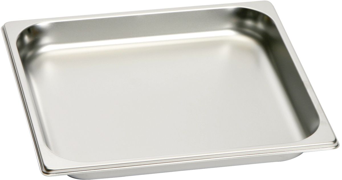 Gastronorm dish 2/3 size - solid For steam ovens 00358656 00358656-1