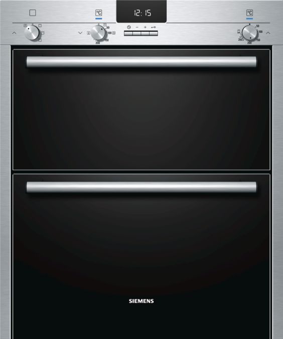 iQ500 built-in double oven Stainless steel HB13NB521B HB13NB521B-1
