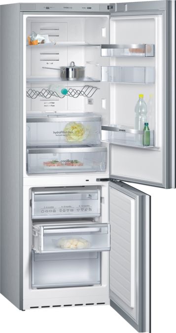 iQ700 Black Refrigerator, bottom freezer KG36NSB31 KG36NSB31-2