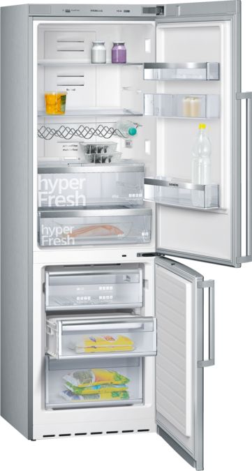 iQ500 free-standing fridge-freezer with freezer at the bottom KG36NAI32 KG36NAI32-1