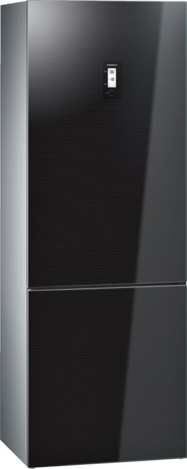 iQ700 Frigo-congelatore combinato da libero posizionamento  nero KG49NSB31 KG49NSB31-1