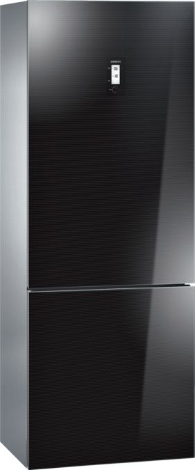 iQ700 Alttan Donduruculu Buzdolabı siyah KG57NSB34N KG57NSB34N-1