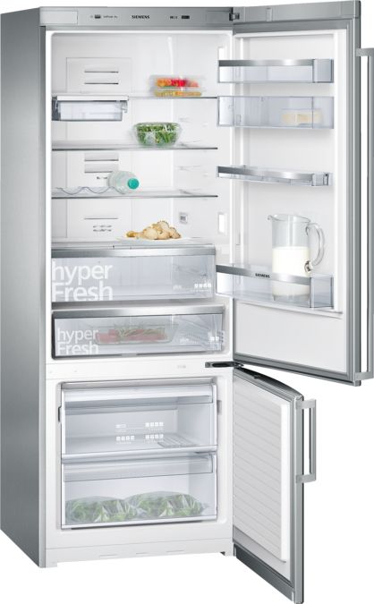 iQ500 Alttan Donduruculu Buzdolabı 185 x 70 cm Kolay temizlenebilir Inox KG57NP72NE KG57NP72NE-2