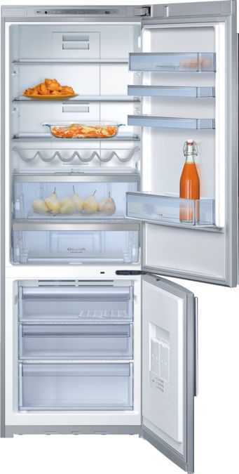 N 70 Réfrigérateur combiné pose-libre inox-easyclean K5897X4 K5897X4-1