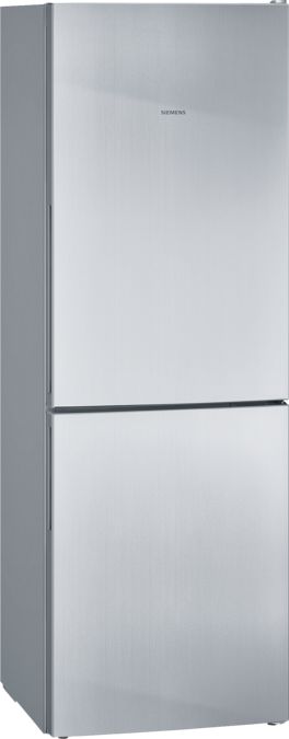 iQ300 Freistehende Kühl-Gefrier-Kombination mit Gefrierbereich unten 176 x 60 cm Edelstahl-Look KG33VVL31 KG33VVL31-1