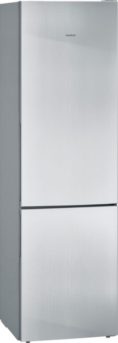 iQ300 Freistehende Kühl-Gefrier-Kombination mit Gefrierbereich unten 201 x 60 cm Edelstahl antiFingerprint KG39VVI31 KG39VVI31-1