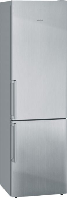 iQ500 Kühl-Gefrier-Kombination Türen Edelstahl-Look, Seitenwände silberfarben KG39EAL40 KG39EAL40-7
