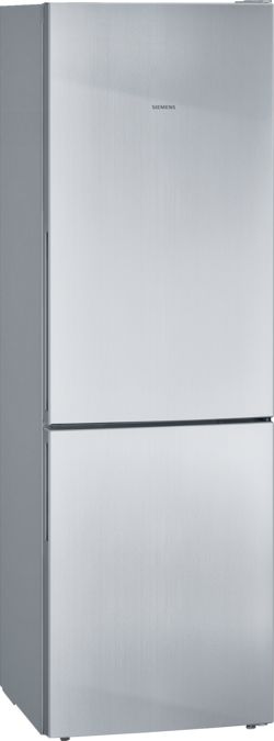 iQ300 Free-standing fridge-freezer with freezer at bottom 186 x 60 cm Inox-easyclean KG36VVI32G KG36VVI32G-1