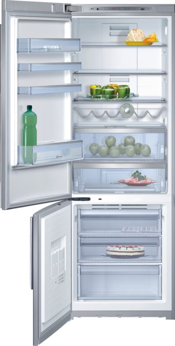 N 70 Réfrigérateur combiné pose-libre inox-easyclean K5898X4 K5898X4-1