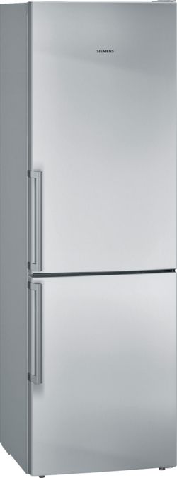 iQ300 Freistehende Kühl-Gefrier-Kombination mit Gefrierbereich unten 186 x 60 cm inox-look KG36VEL30 KG36VEL30-1