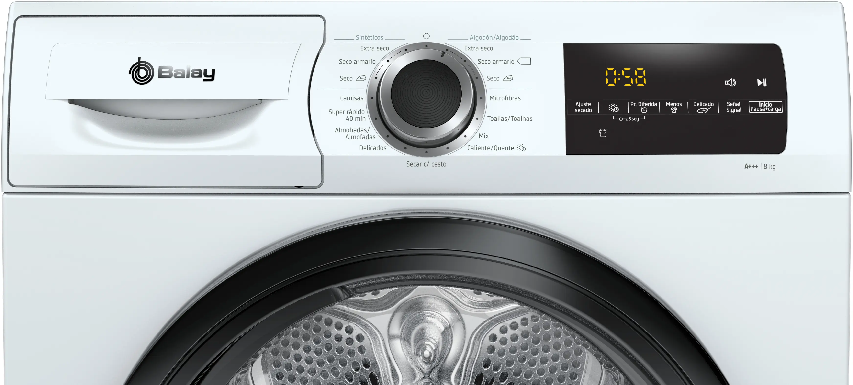 3SB088BP Secadora con bomba de calor Balay Electrodomésticos