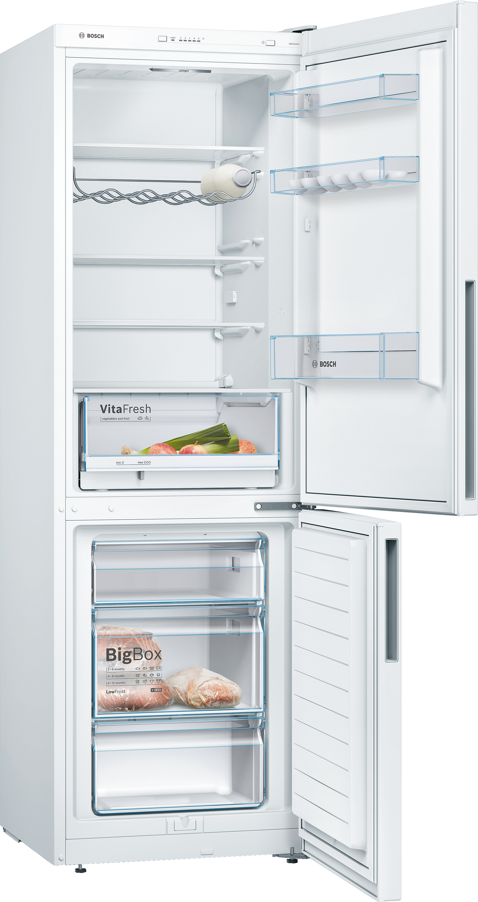 KGV36VWEA Combină frigorifică independentă | BOSCH RO