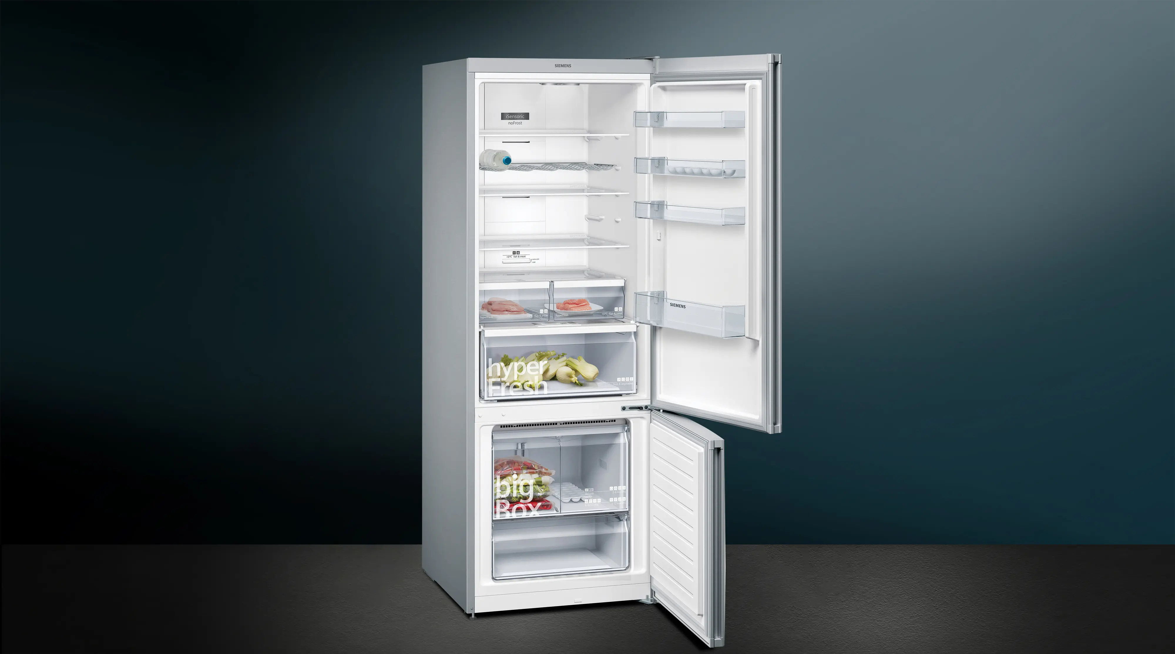 KG56NXIEA Vrijstaande koel-vriescombinatie | SIEMENS NL