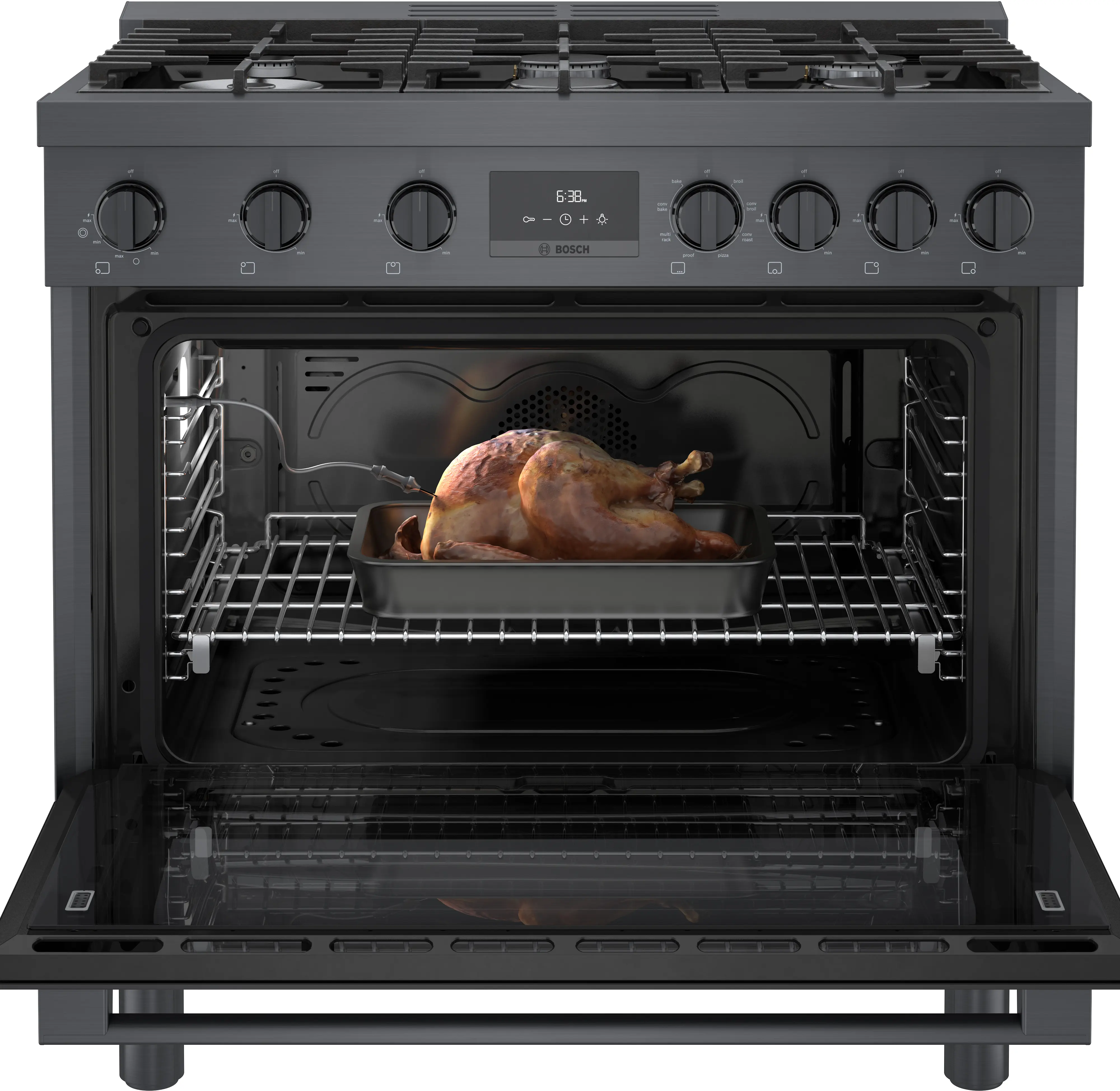 HDS8645C Dual Fuel Freestanding Range | BOSCH CA