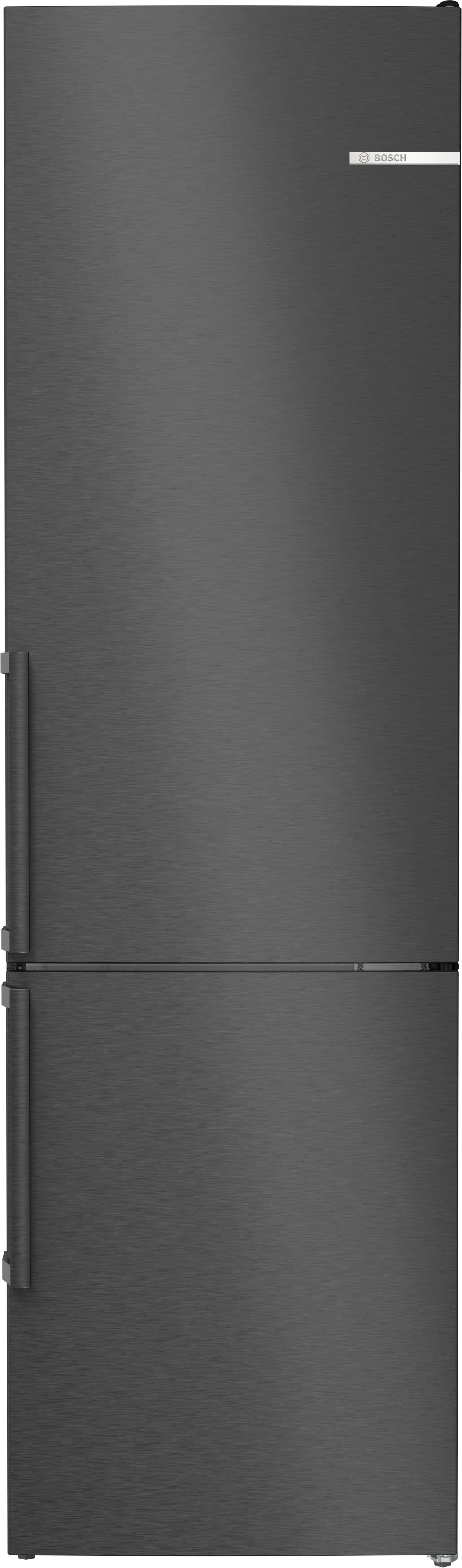 מקרר מקפיא תחתון Bosch Serie 4 KGN39VXCT בנפח 363 ליטר בדירוג C עם Total No Frost — פלדה שחורה