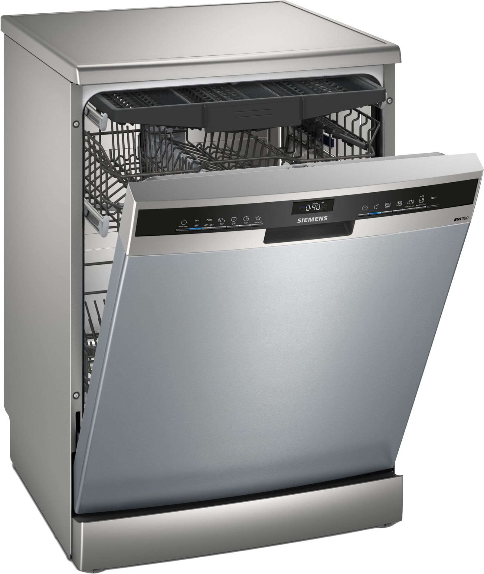 מדיח כלים רחב עומד Siemens SN23EI03ME 60 ס"מ iQ300 - 14 מערכות, 42dB, Home Connect