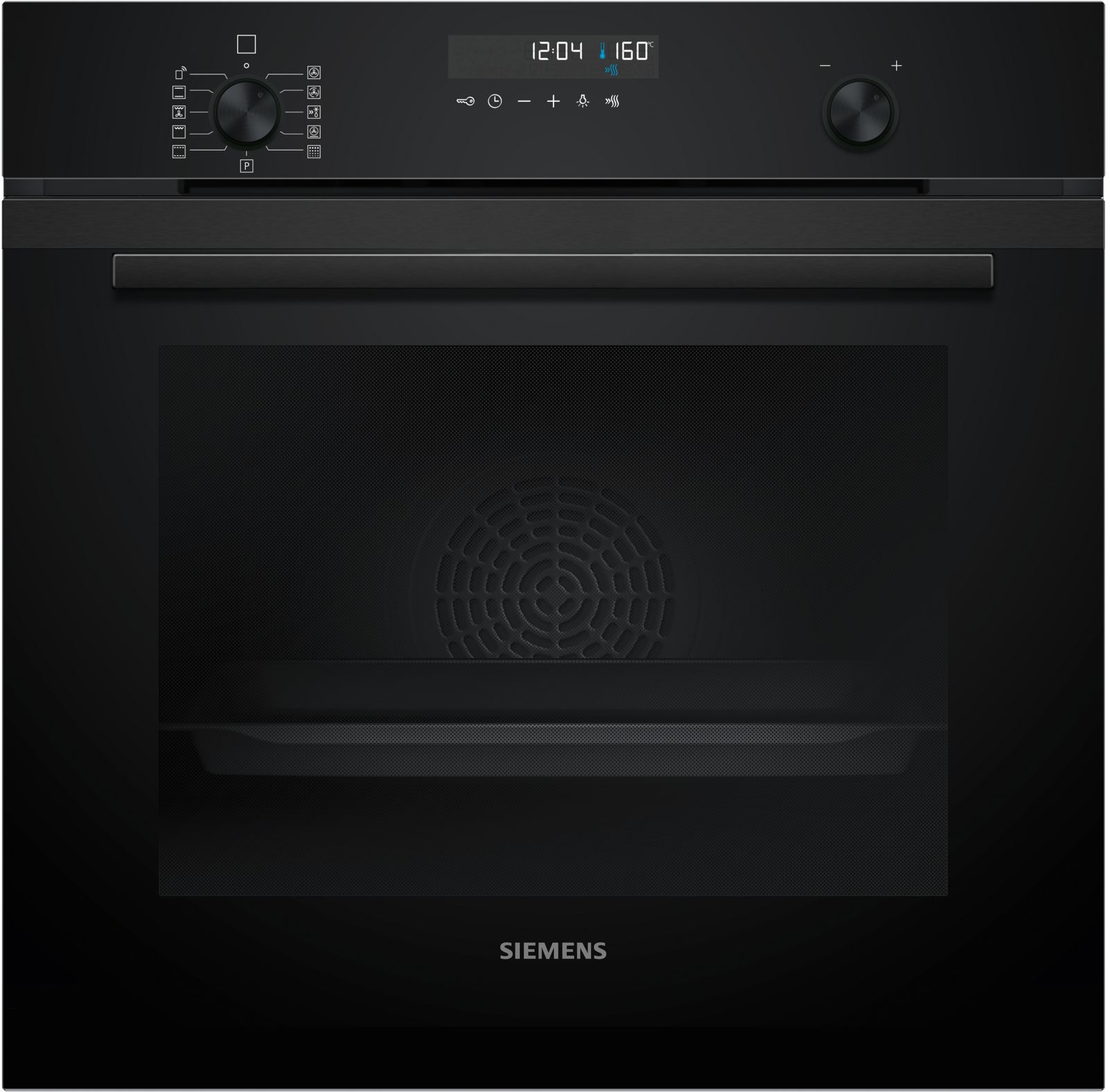 תנור בנוי Siemens iQ500 HB278GEB7F 71 ליטר פירוליטי - Home Connect ומסילה טלסקופית