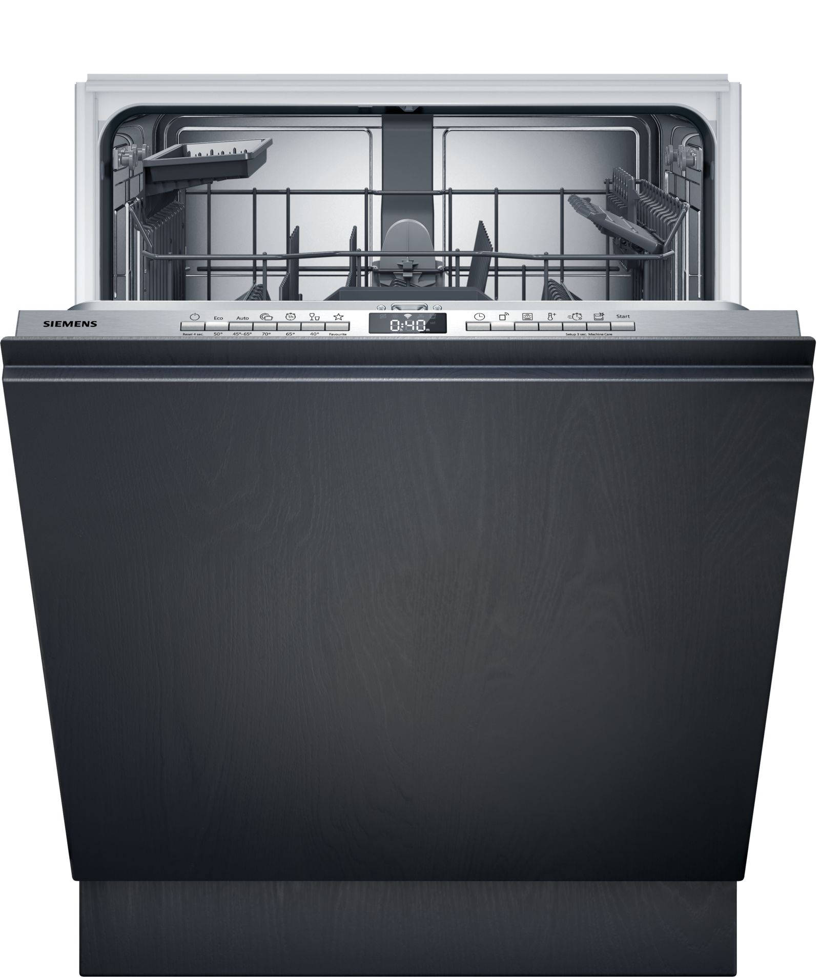 מדיח כלים אינטגרלי מלא Siemens SN63HX15BE 60 ס"מ iQ300 - 13 מערכות, 42dB, Home Connect