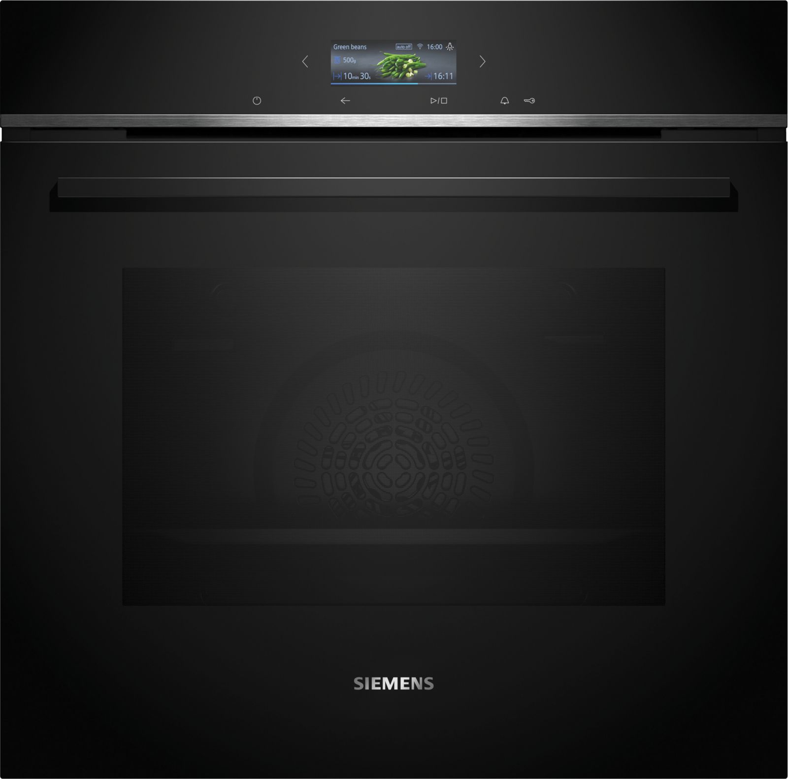 תנור בנוי Siemens iQ700 HB734G1B1 71 ליטר - Home Connect, Air Fry ומסך TFT Touch