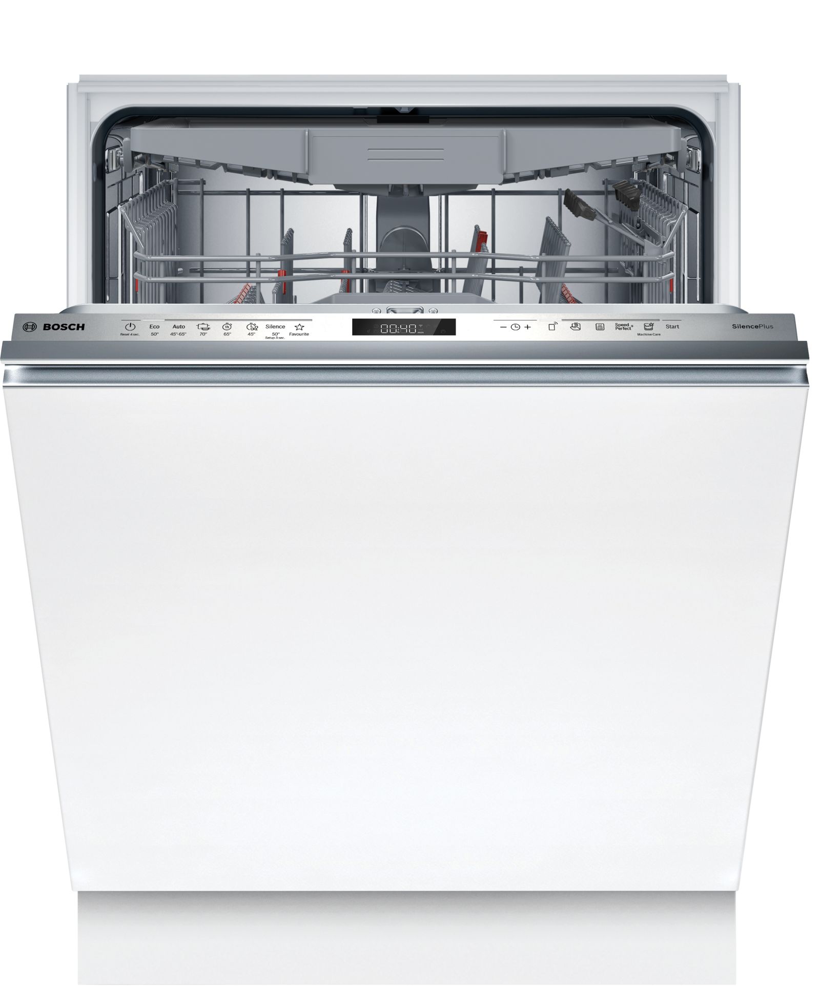 מדיח כלים אינטגרלי מלא Bosch SMV6ECX23E 60 ס"מ - 13 מערכות, 42dB, Home Connect