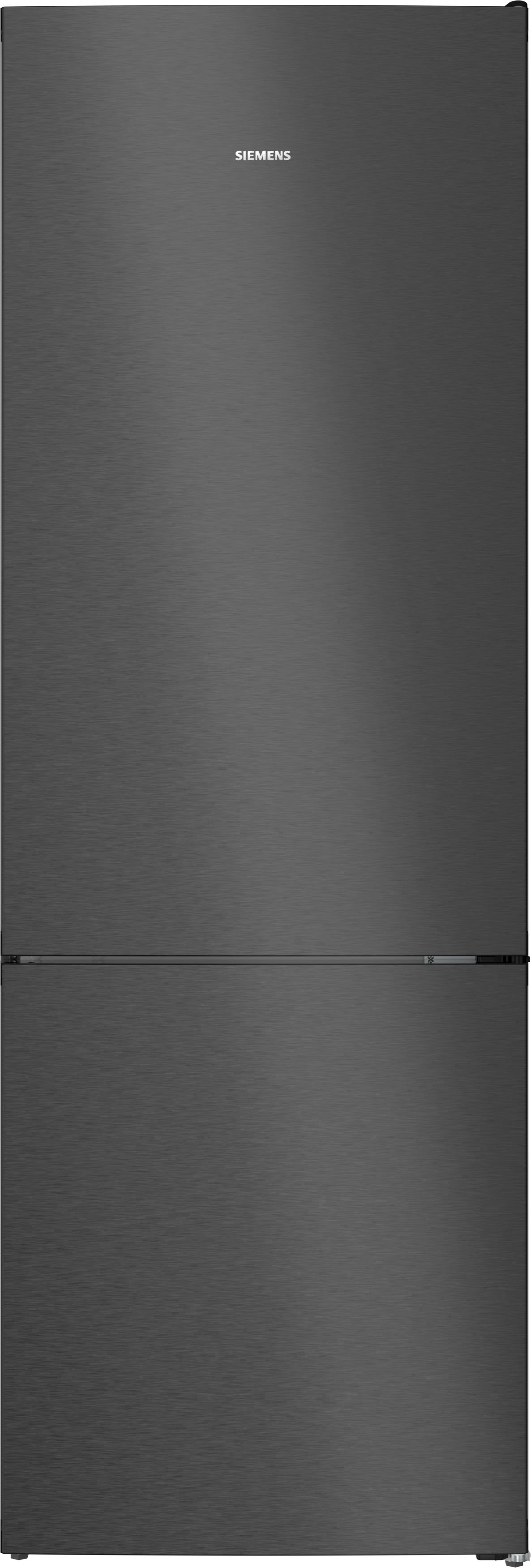מקרר מקפיא תחתון Siemens iQ300 KG49NVXCG בנפח 440 ליטר ברוחב 70 ס"מ עם Total noFrost — נירוסטה שחורה