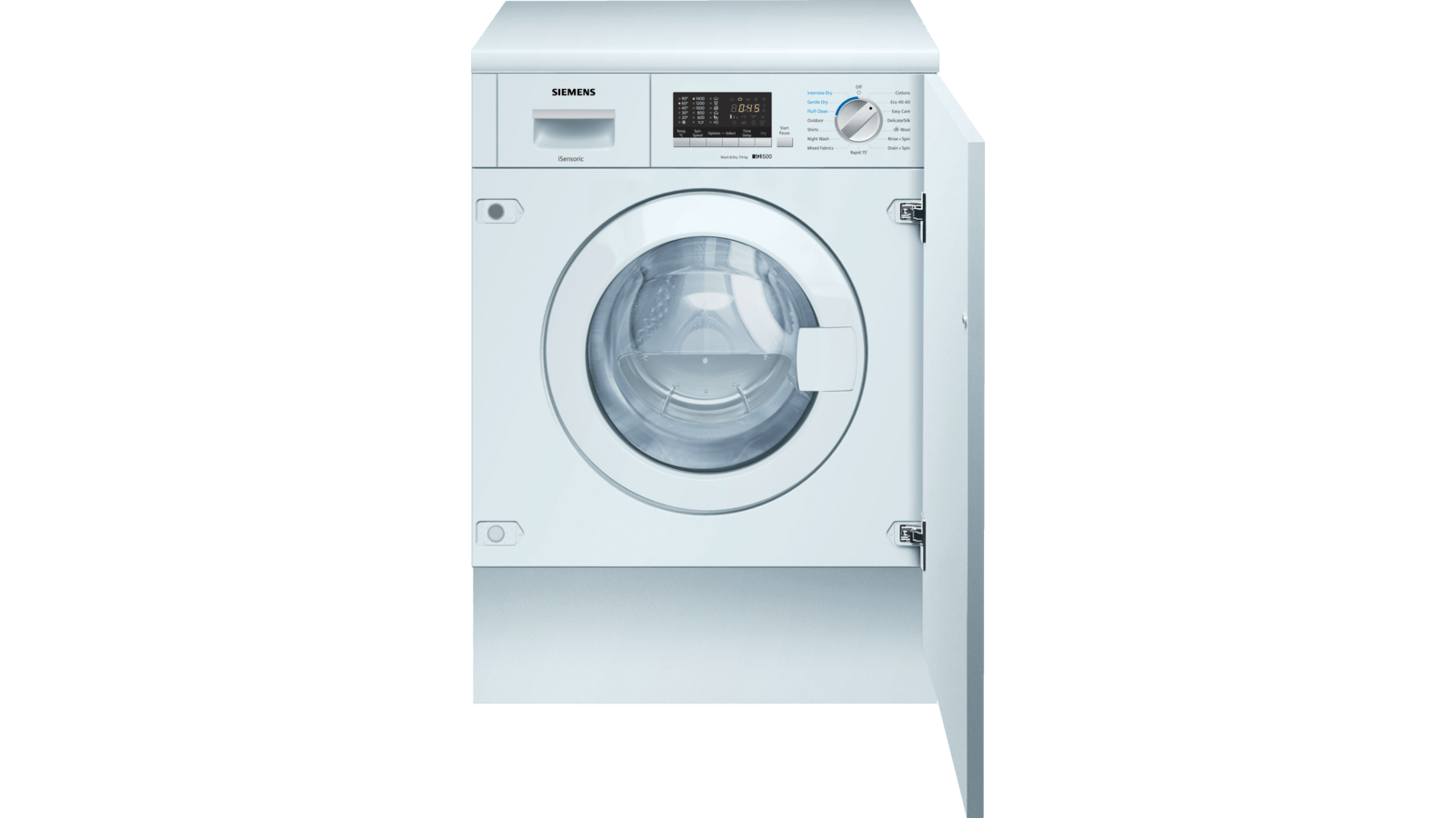 siemens iq500 wk14d542gb integrated washer dryer