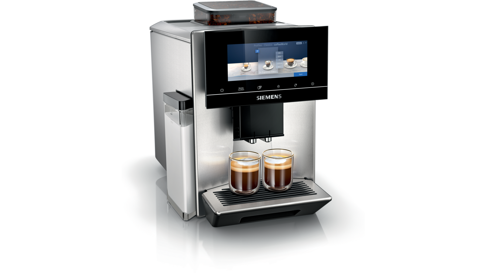Abstractie Koning Lear de begeleiding TQ903R03 Espresso volautomaat | Siemens huishoudapparaten NL