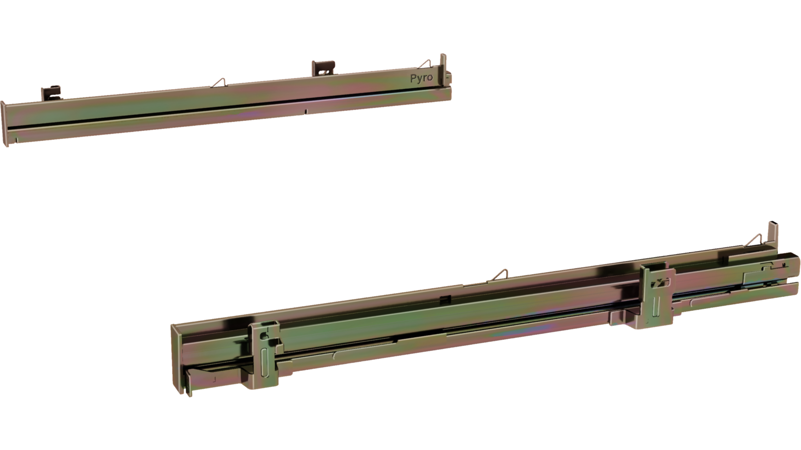 NEFF Z1608DX0 - Extension Complète à Clip Pour Four Vapeur - Fabriqué En Allemagne - Compatible Steam