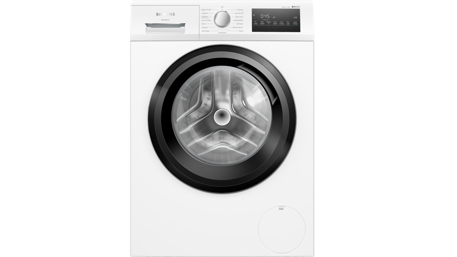 8kg front online loader washing machine