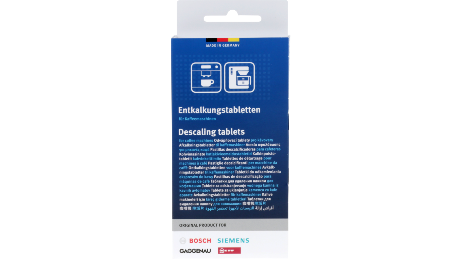 NEFF - 00311821 - Descaling tablets for 