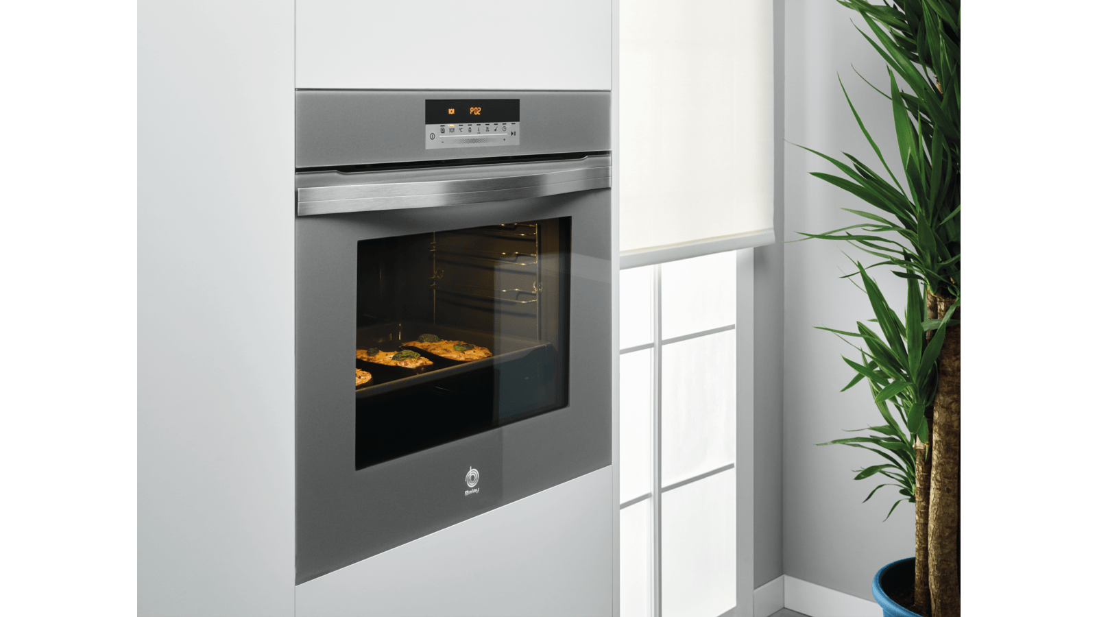 HORNO PIROLÍTICO BALAY, 3HB5848A0, Horno 60 cm.,Gris Antracita  Electrodomésticos Web
