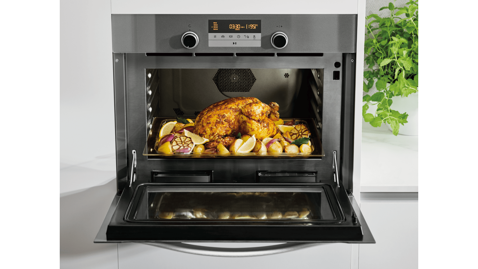 BALAY - 3CH5656A0 - Horno compacto con microondas y vapor