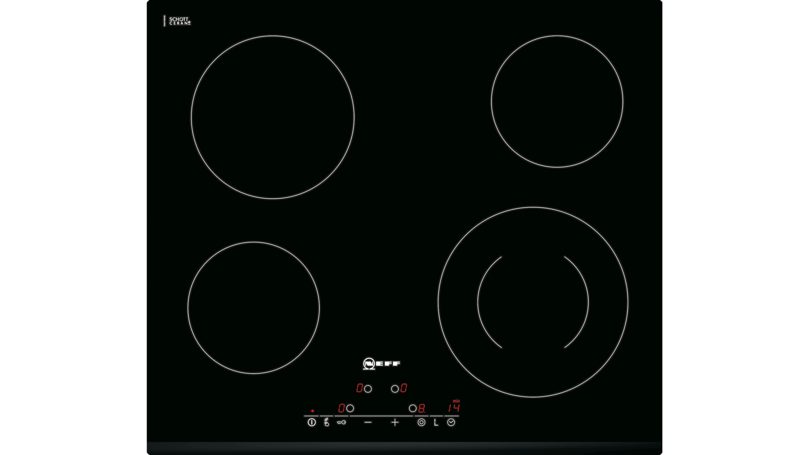 neff induction hob t41d40x2